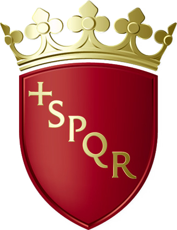 Coat Of Arms Of Rome - Rome Italy Coat Of Arms (344x448), Png Download