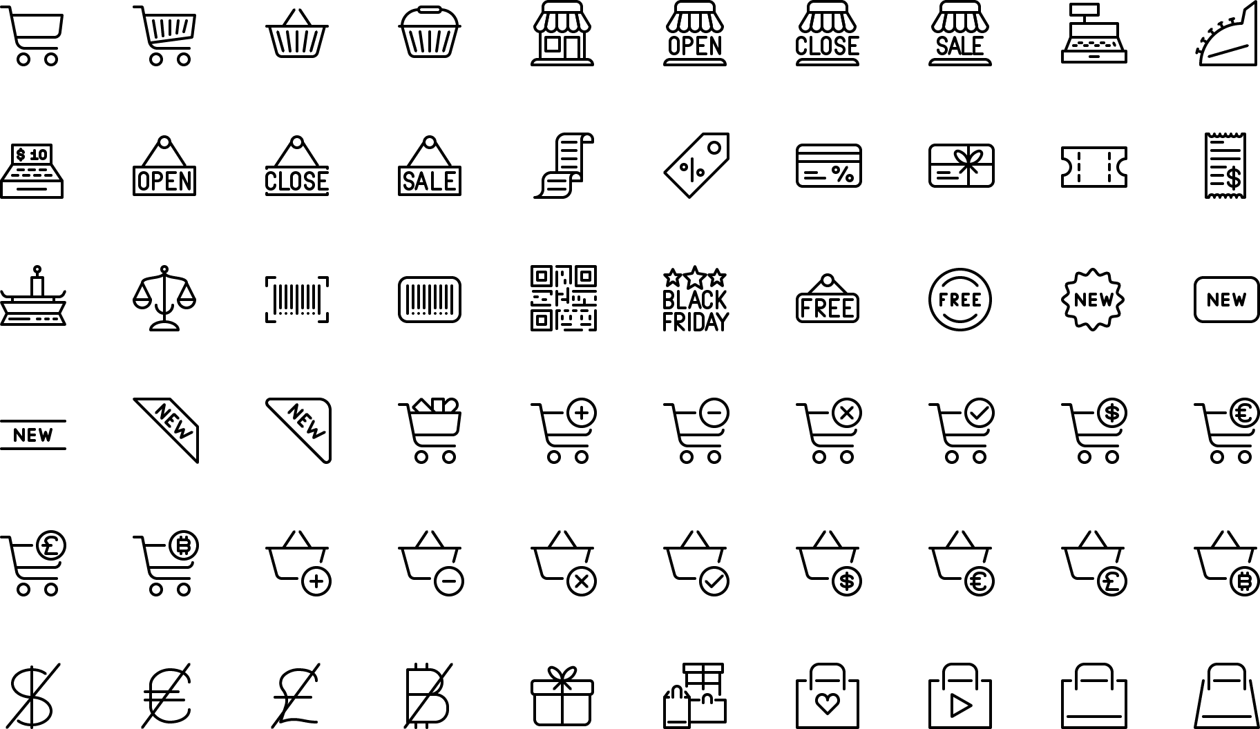Icon Shopping - Icon Ios Free Shopping (1824x1056), Png Download