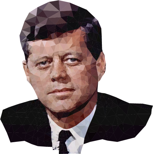John Kennedy - - John F Kennedy (491x494), Png Download