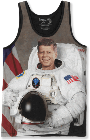 Jfk Astronaut - Bird In Space Suit (600x600), Png Download