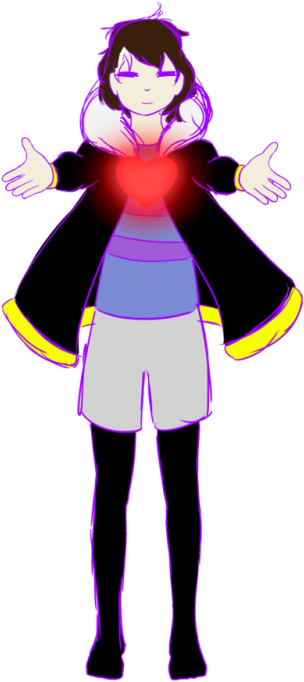 Flowerswap Frisk - Tumblr (500x706), Png Download