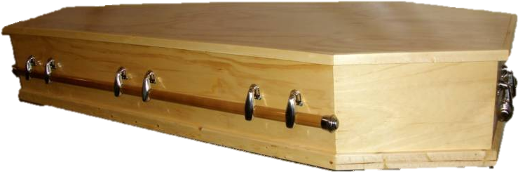 Pine Box Casket $500 - Box Casket (800x380), Png Download