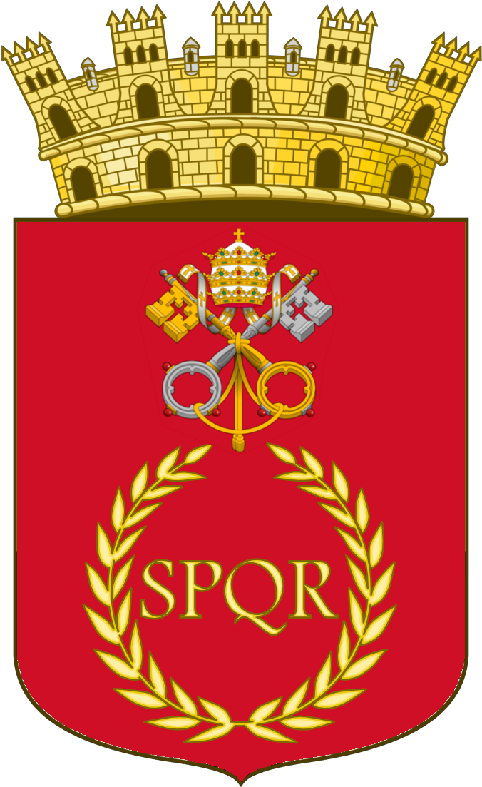 Coat Of Arms Of Rome - Coat Of Arms Constantinople (712x1121), Png Download