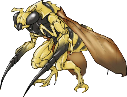 File Size - Half Wasp Half Man (425x325), Png Download