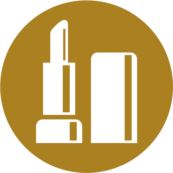 Cosmetic - Cosmetic Icon Circle Png (600x600), Png Download