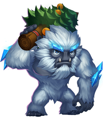 Sasquatch - Castle Clash Koca Ayak (330x438), Png Download