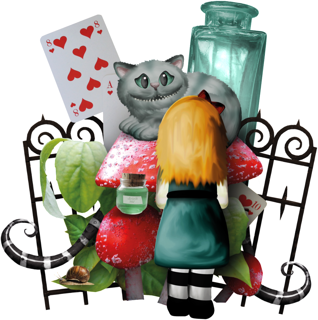 Various Decorative Elements Of Fairy Tales - Fairy Tale (1024x1031), Png Download