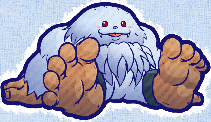 Sittng Sasquatch - Sasquatch Darkstalkers (900x521), Png Download