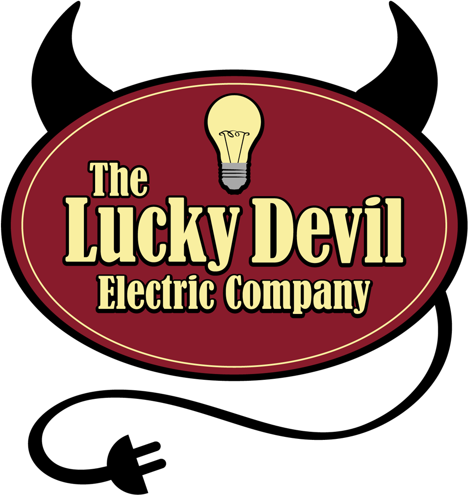 The Lucky Devil Electric Company - Devil Company Logo (1000x1050), Png Download