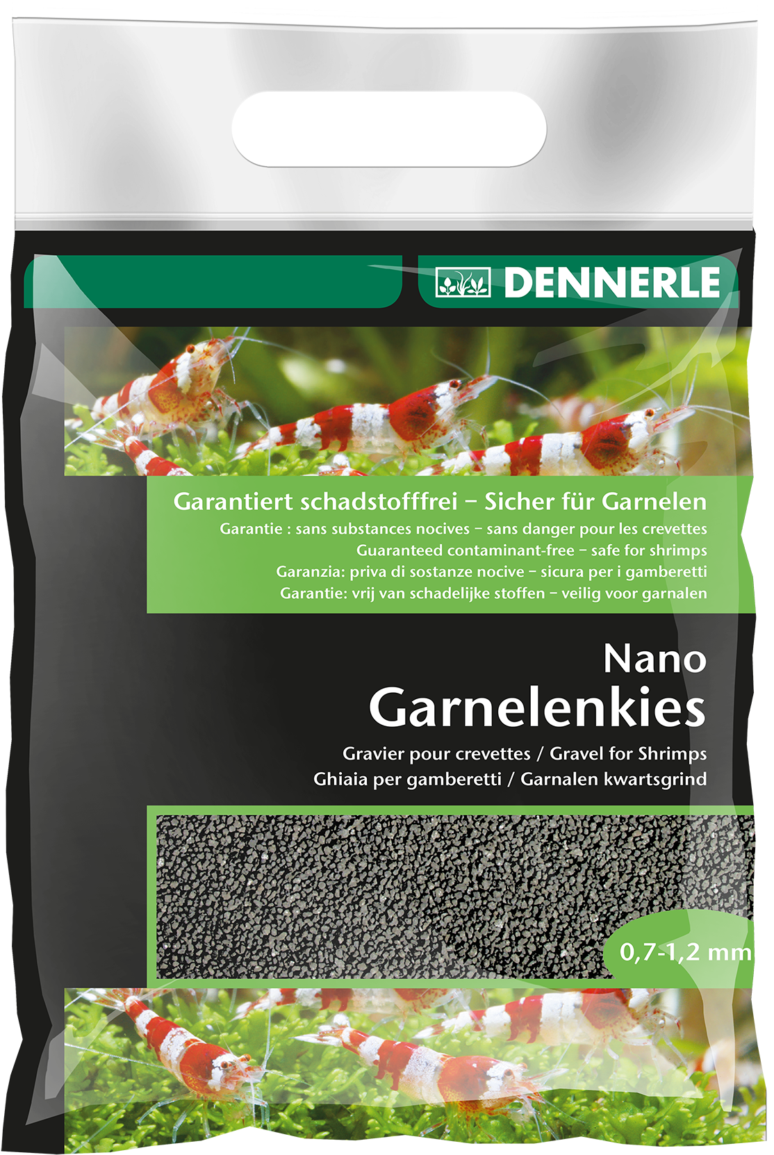 Nano Shrimps Gravel Bed Sulawesi Black (1263x1772), Png Download