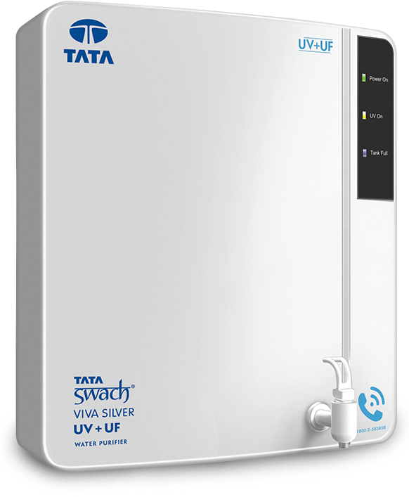 Tata Swach Viva Silver Uv Uf 6l (600x800), Png Download