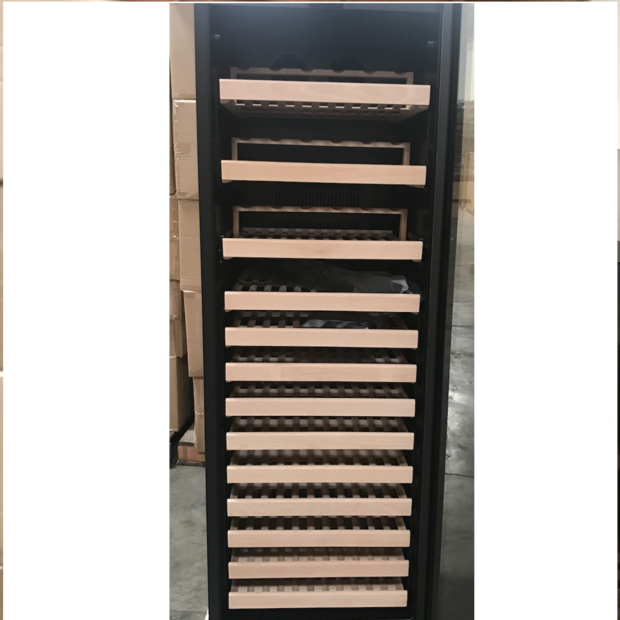 Refurbished Upright Wine Cooler Fridge With Glass Door - Wine Cooler (620x620), Png Download