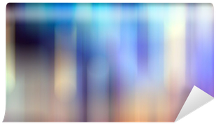Bokeh City Lights Blurred Background Effect Wall Mural - Bokeh (400x400), Png Download