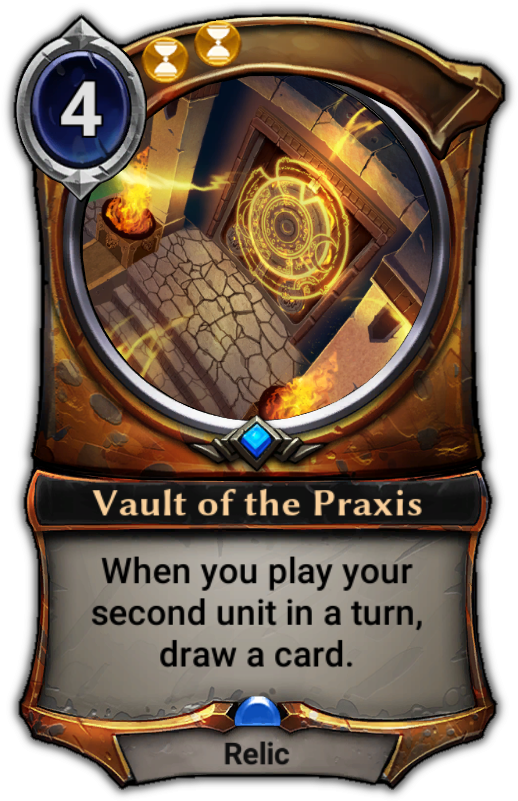 Vault Of The Praxis - Eternal Card Game Clockroach (529x801), Png Download