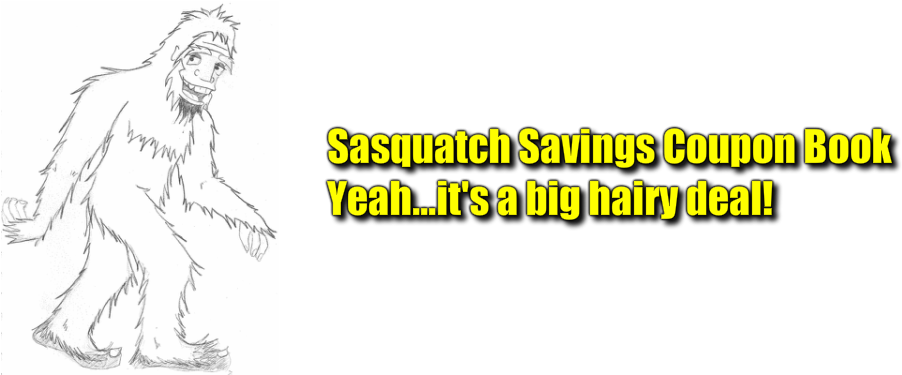 Sasquatch Coupon Book - Saying Goodbye: A Biblical Worldview Of Death, Disease, (929x374), Png Download