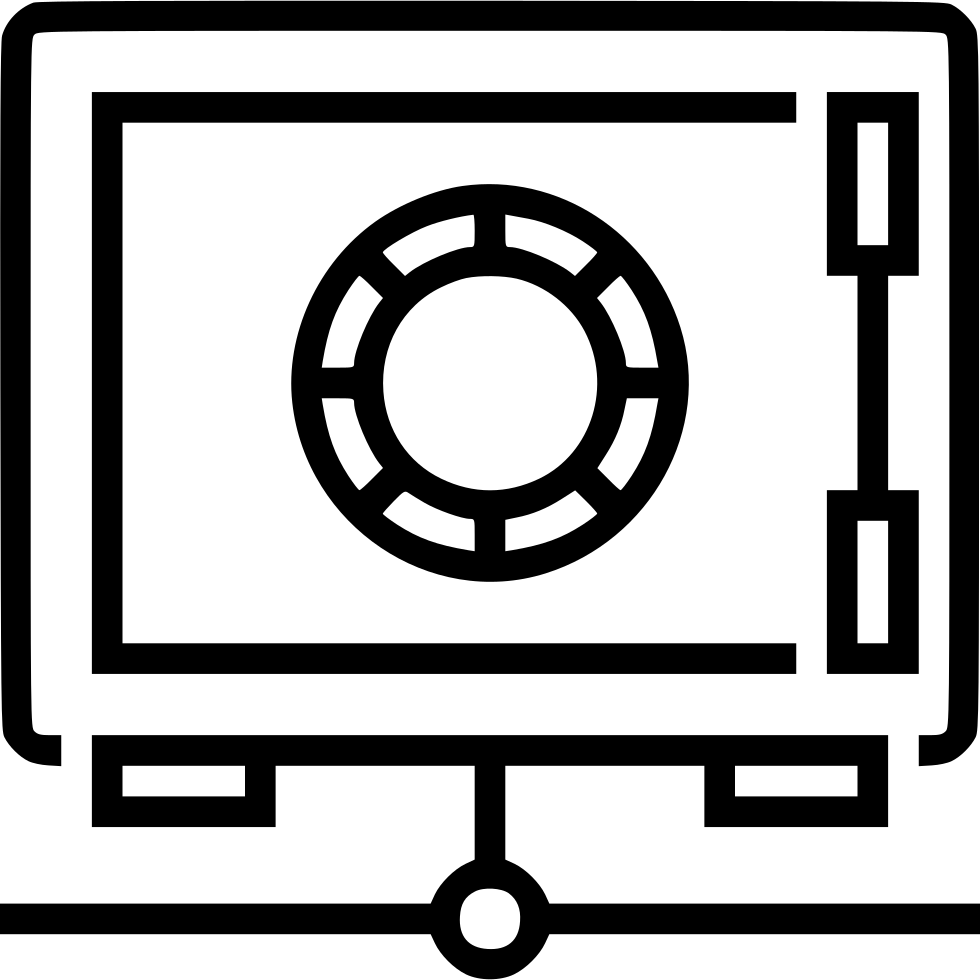 Network Secure Vault Comments - Token Pictogram (980x980), Png Download