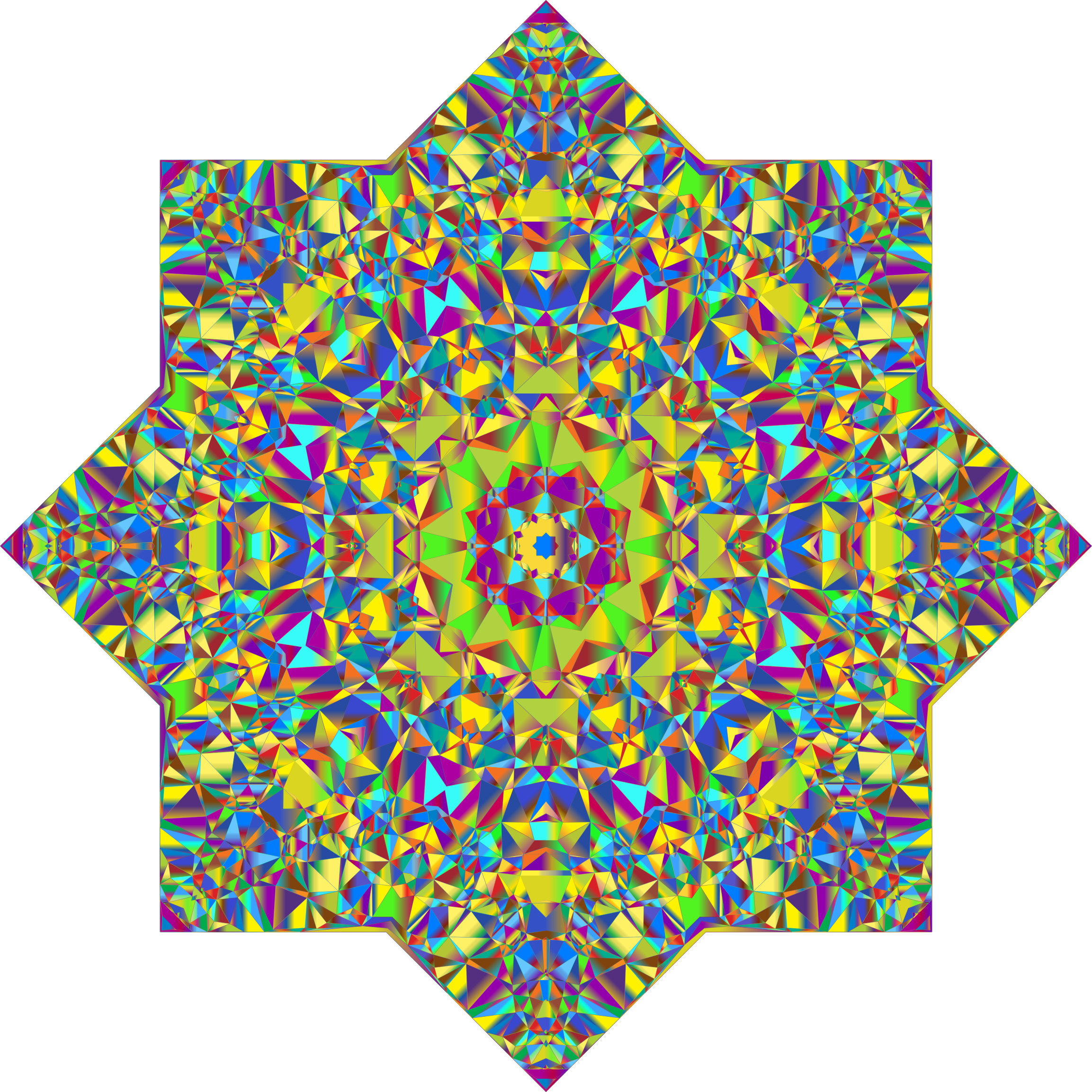 This Free Icons Png Design Of Geometric Jewel (2306x2306), Png Download