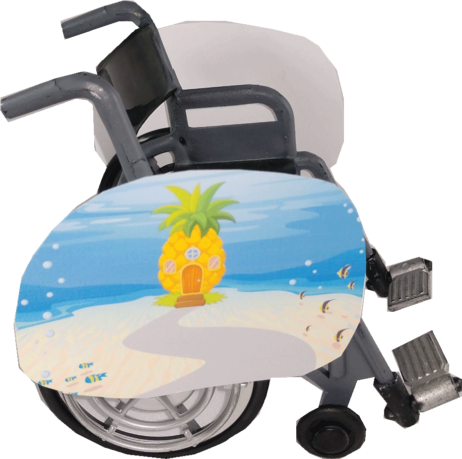 Download Spongebob Pineapple House Lookalike Wheelchair Costume Child