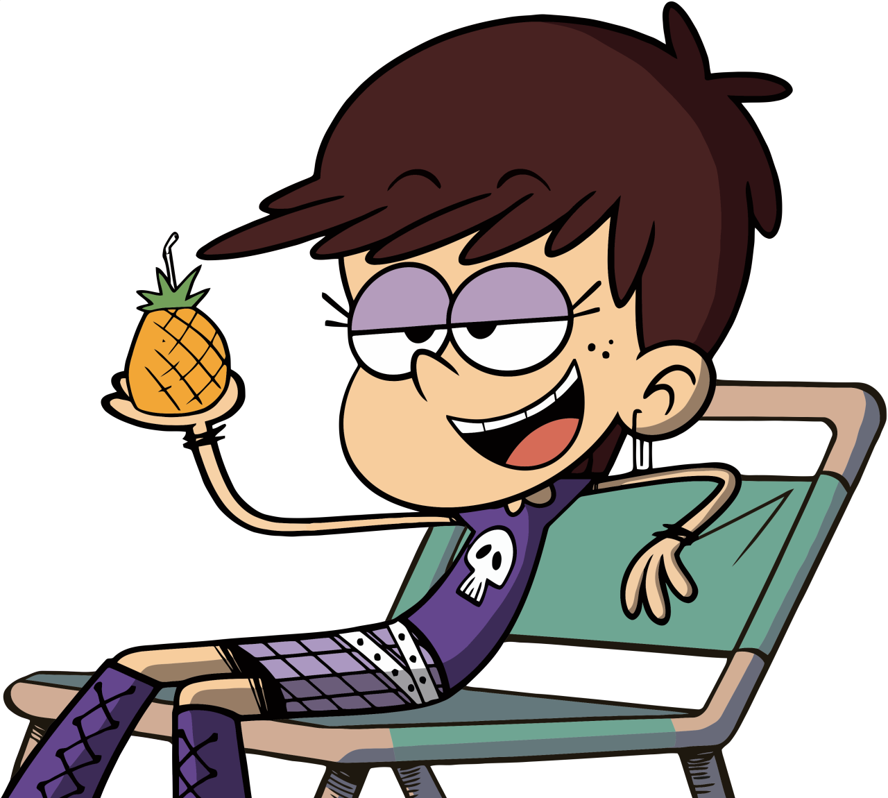You're Eating Spongebob's House - Loud House Cutouts (1280x1150), Png Download