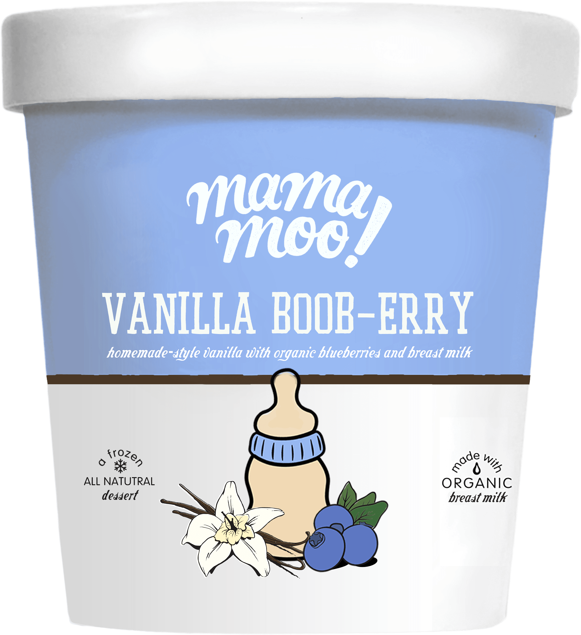 Nadamoo Launches Breast Milk Ice Cream With Mamamoo - Mama Moo Ice Cream (2570x2441), Png Download