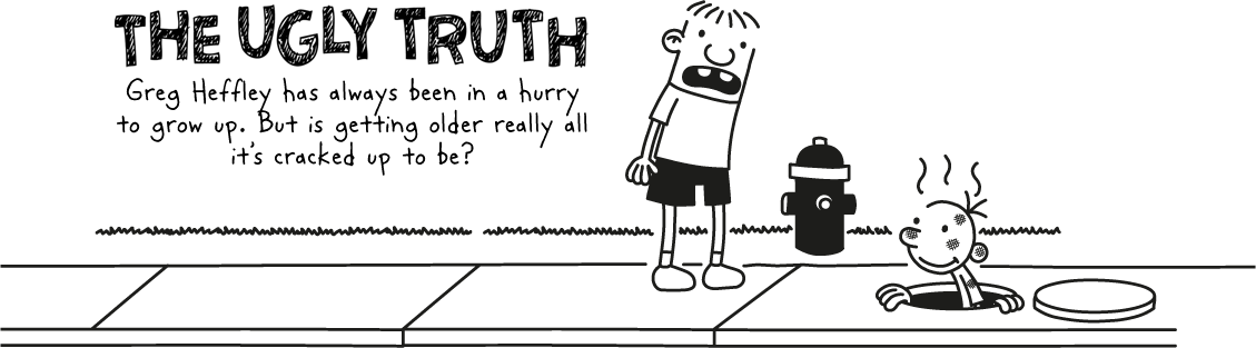 The Ugly Wimpy Kid Club - Cartoon (1129x313), Png Download