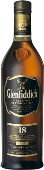 Glenfiddich 18 Year Old - Glenfiddich 18 1 Litre (300x600), Png Download