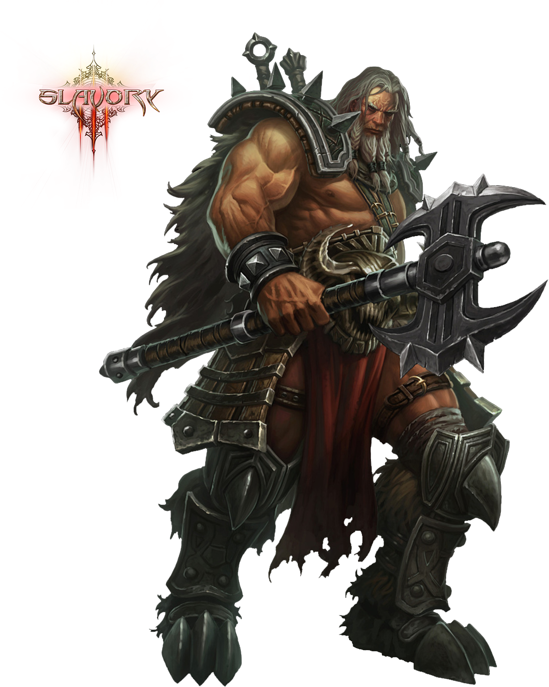 Second Barbarian - Diablo 3 Barbarian Png (1315x1440), Png Download