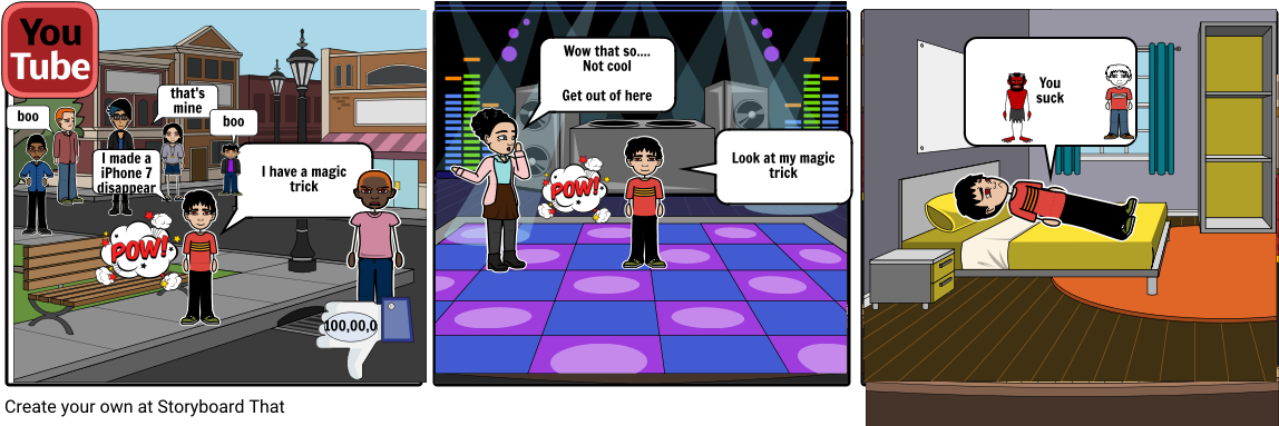 The Disappearing Magician - Cartoon (1164x385), Png Download