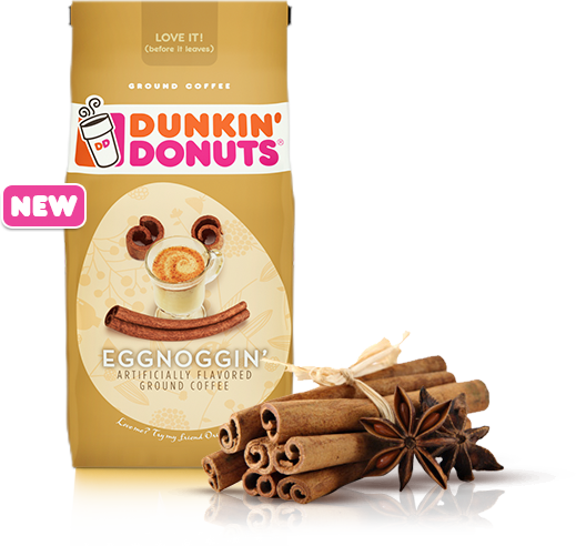 Dunkin Donuts Coffee Only $3 - Dunkin Donuts Ground Coffee, Coconut - 11 Oz Bag (519x492), Png Download