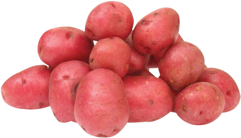 Download Red Potatoes Png Image - Potato Png (500x299), Png Download