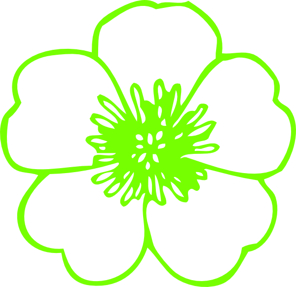 How To Set Use Lime Green Buttercup Clipart (600x582), Png Download