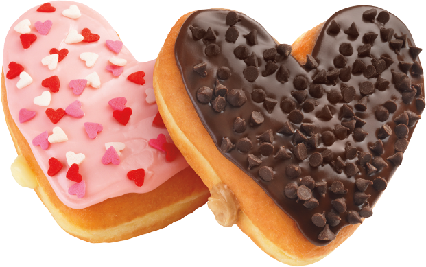 Love Is In The Air At Dunkin' Donuts, And The Brand - Dunkin Donut Wedding (621x389), Png Download