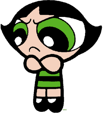 The Powerpuffs Rowdyruffs And Powerpunks Images Buttercup - Powerpuff Girls Buttercup Coloring Pages (357x400), Png Download