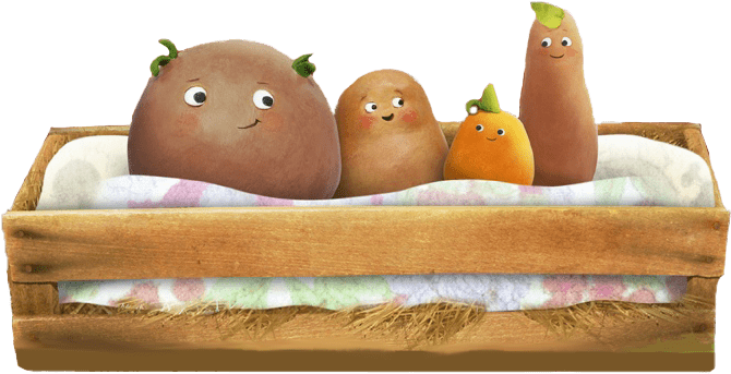 Download - Small Potatoes Birthday Party (685x364), Png Download