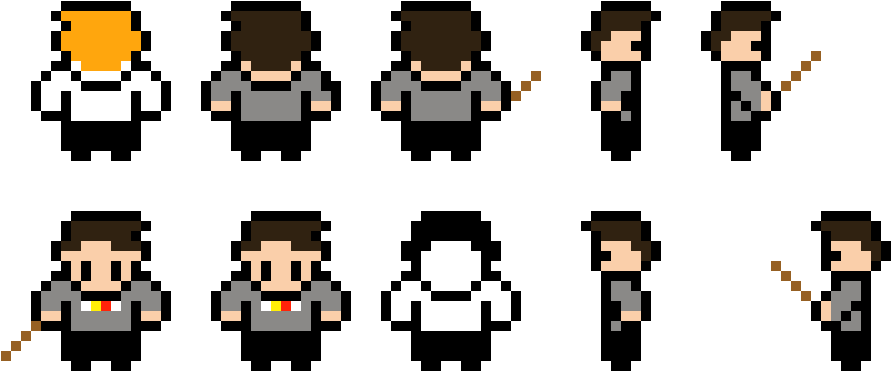 Neville Hogwarts - Pixel Art (960x440), Png Download