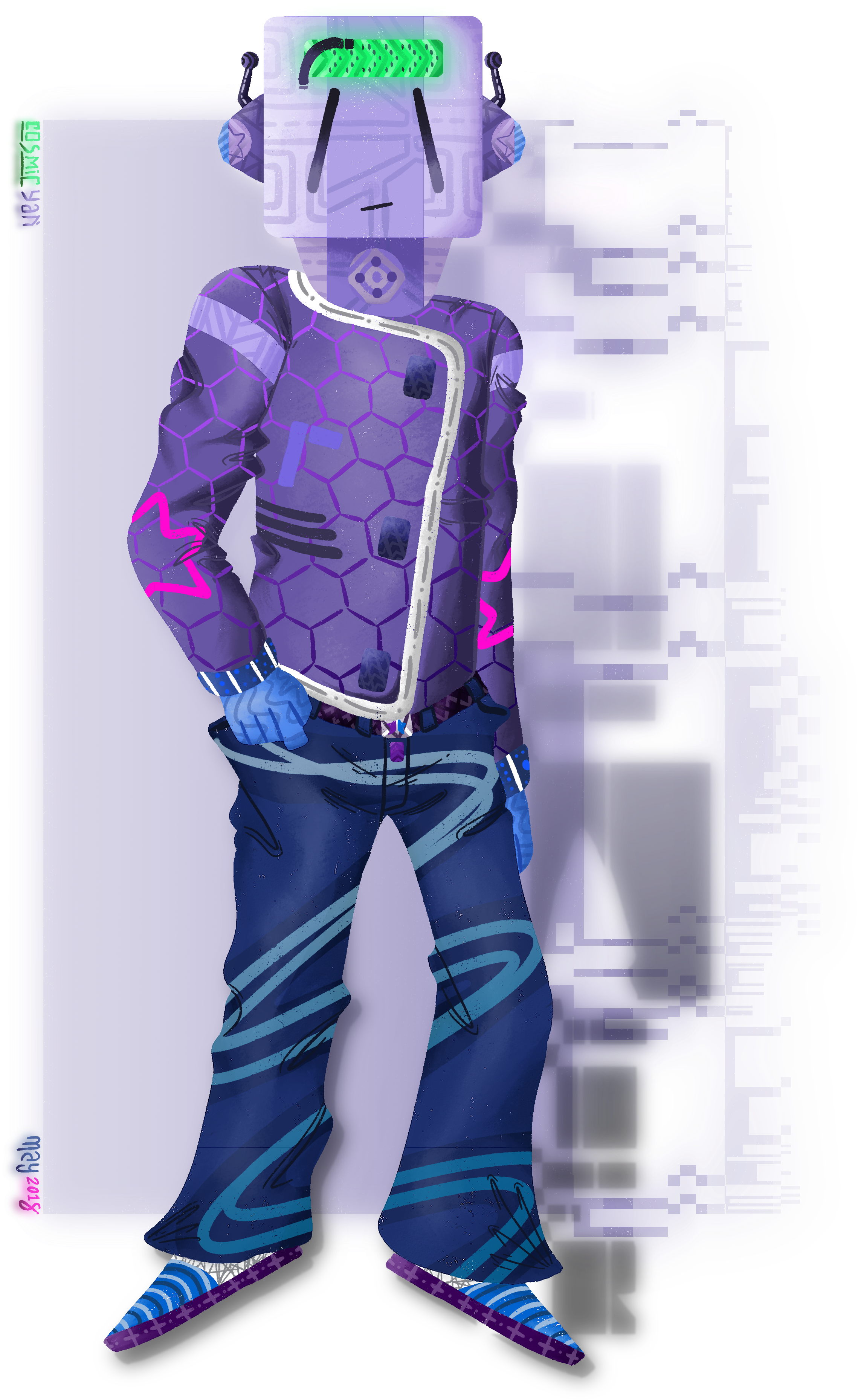 Log In To Report Abuse - Costume (2420x3839), Png Download