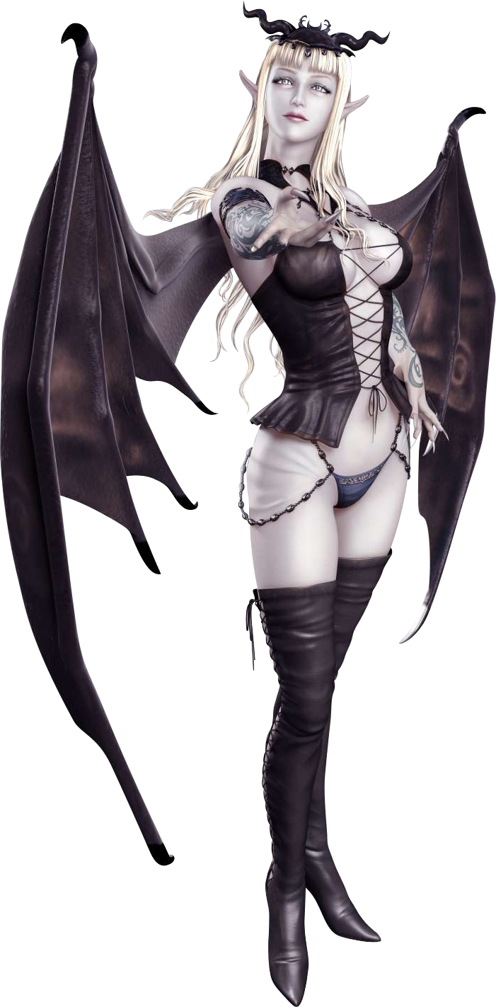 Succubus Pachislot Transparent - Succubus Castlevania (701x1422), Png Download