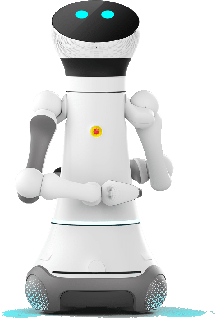 They Extend The Robot's Working Space And Allow 360 - Robot Care O Bot 4 (741x1068), Png Download