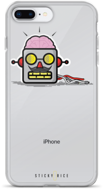 Robot Head Iphone Case - Iphone (480x480), Png Download