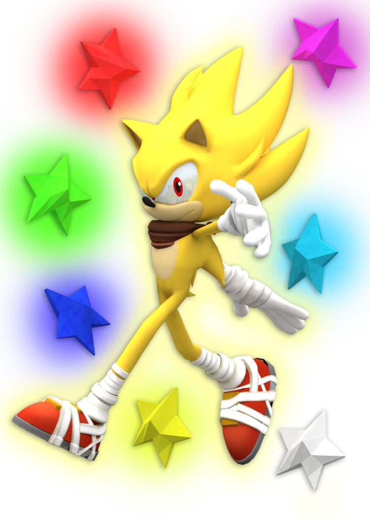Super Sonic Boom Render Done By Nibroc-rock On Deviantart (751x1065), Png Download