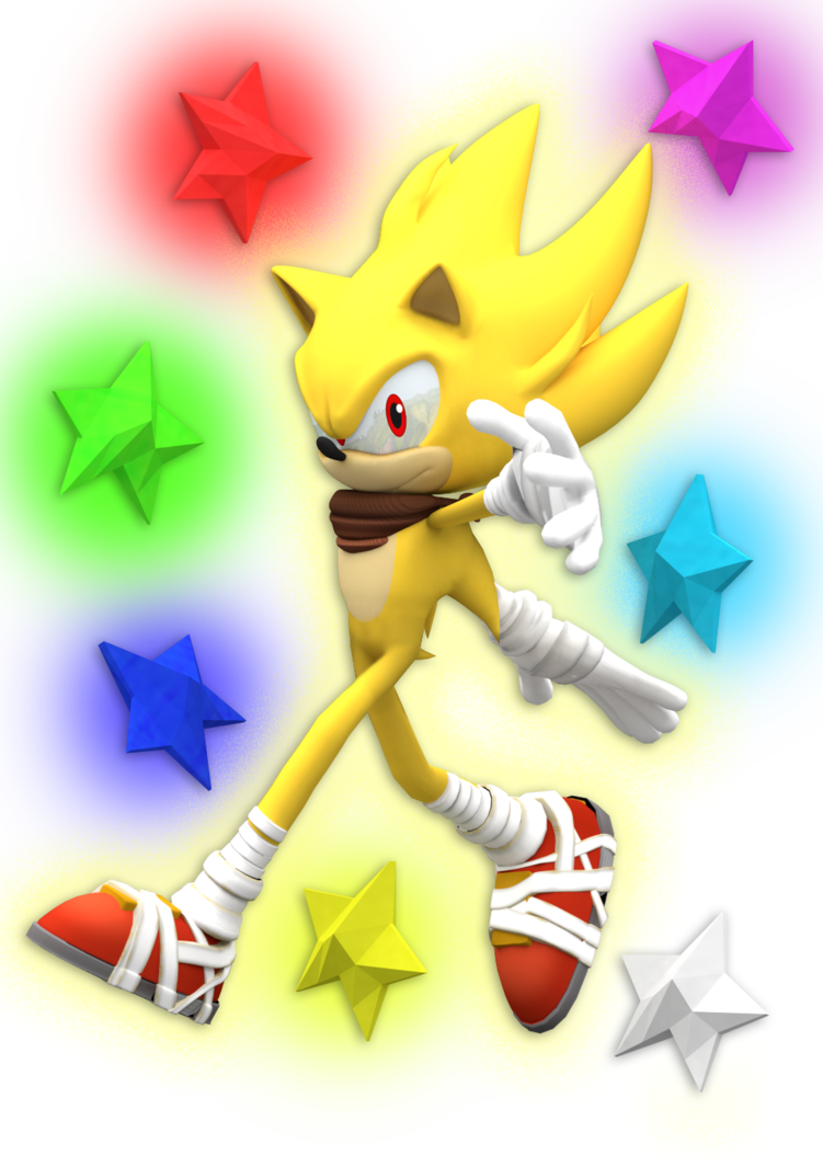 Classic Sonic Dimensional Render by Nibroc-Rock on DeviantArt