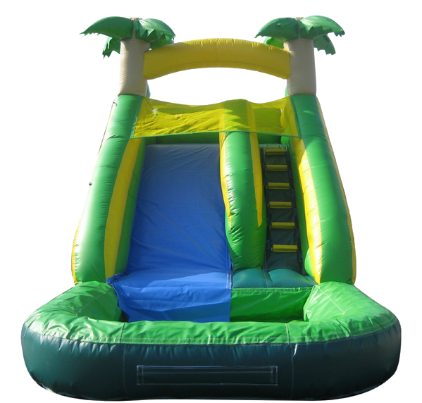 More Views - Tropical Titan Water Slide (600x600), Png Download