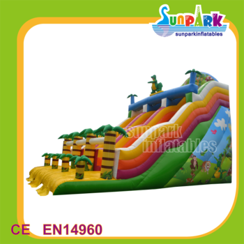 Hot Sale Jungle Water Slide Manufacturer Giant Inflatable - Swimming Pool (350x350), Png Download