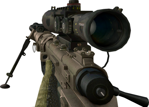 Cod Sniper Png - Duty Modern Warfare 2 Intervention (602x434), Png Download