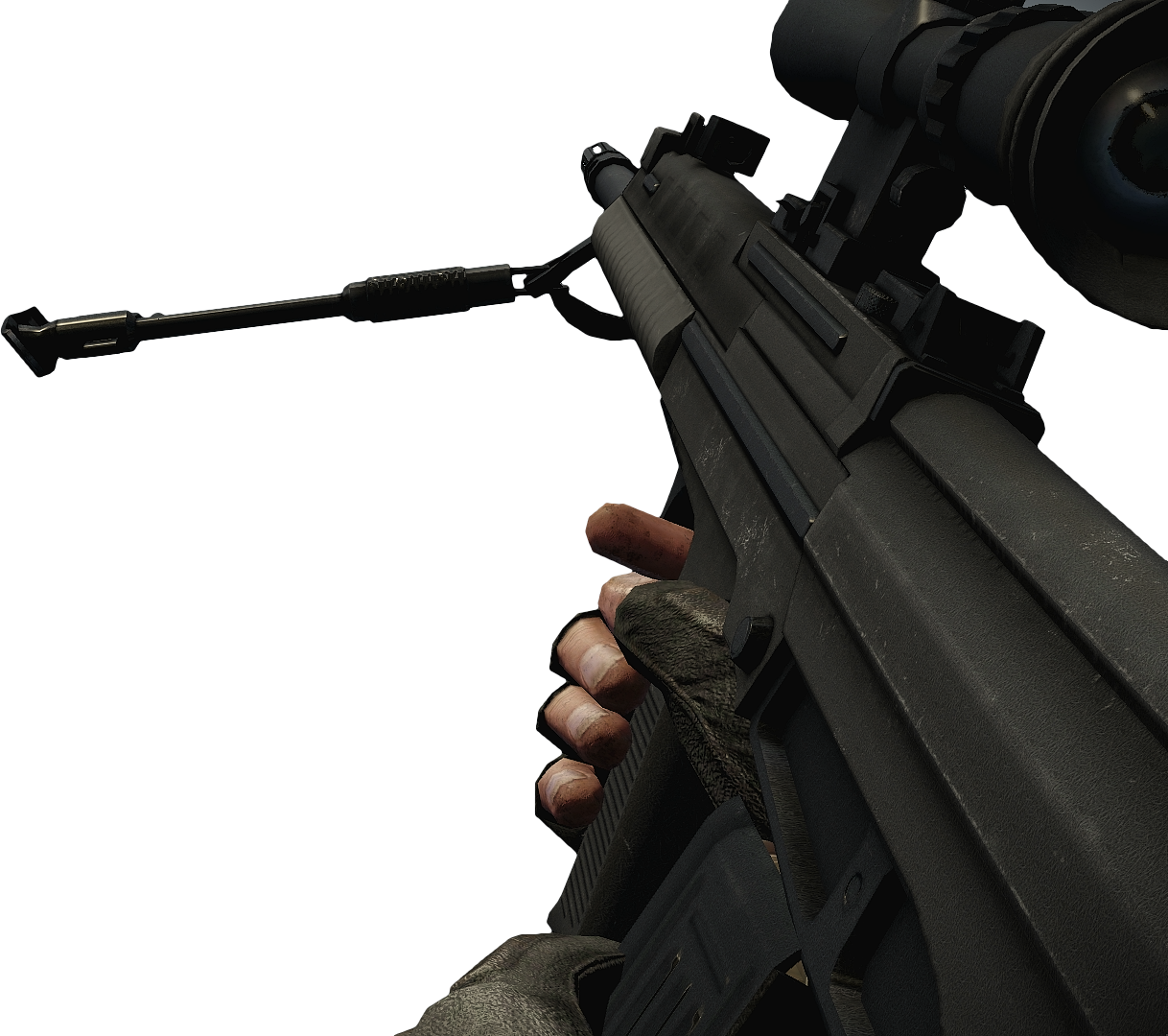 Battlefield 1 Sniper Png - Battlefield: Bad Company 2 (1218x1080), Png Download