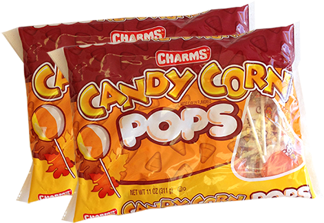 Charms Candy Corn Pops (500x500), Png Download