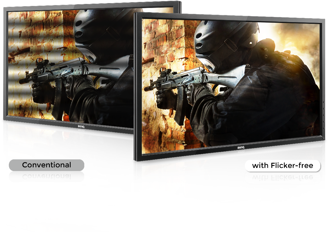 Flicker-free Technology Helps Reduce Eye Strain, Which - Benq Zowie Xl2411 (1280x847), Png Download