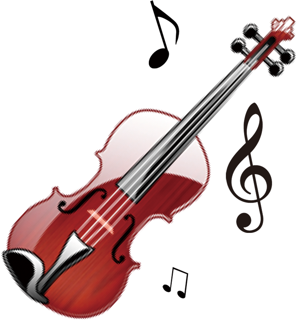 Bass Violin Double Bass Violone Viola - Black Clef Oval Ornament (1600x1600), Png Download