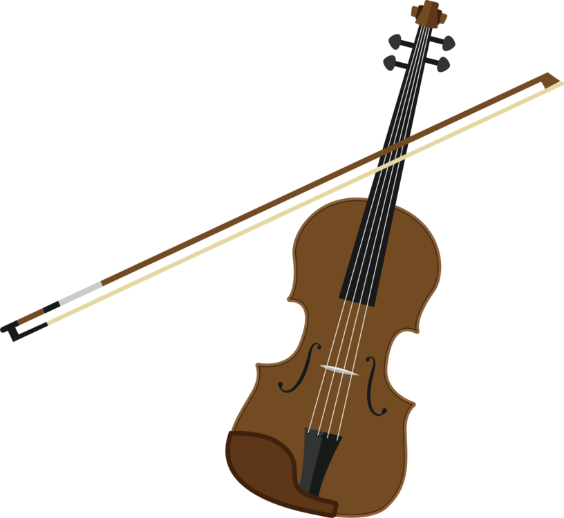 Bass Violin Double Bass String Instruments Viola - Violin Clip Art (816x750), Png Download