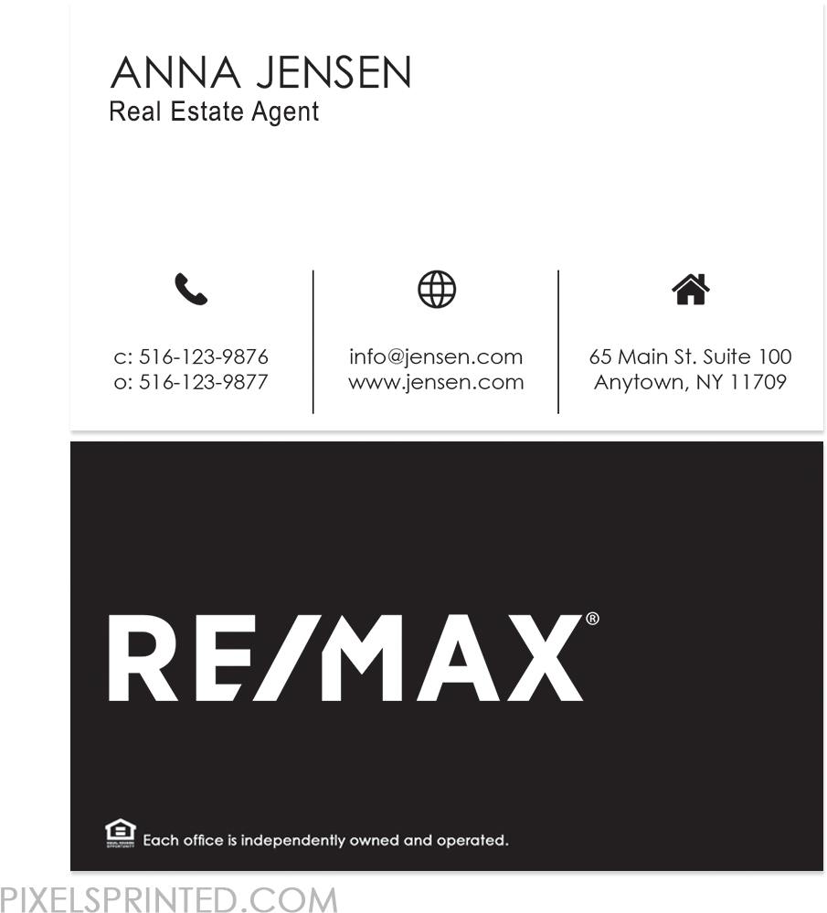 No Photo Remax Business Card - Real Estate (1024x1024), Png Download